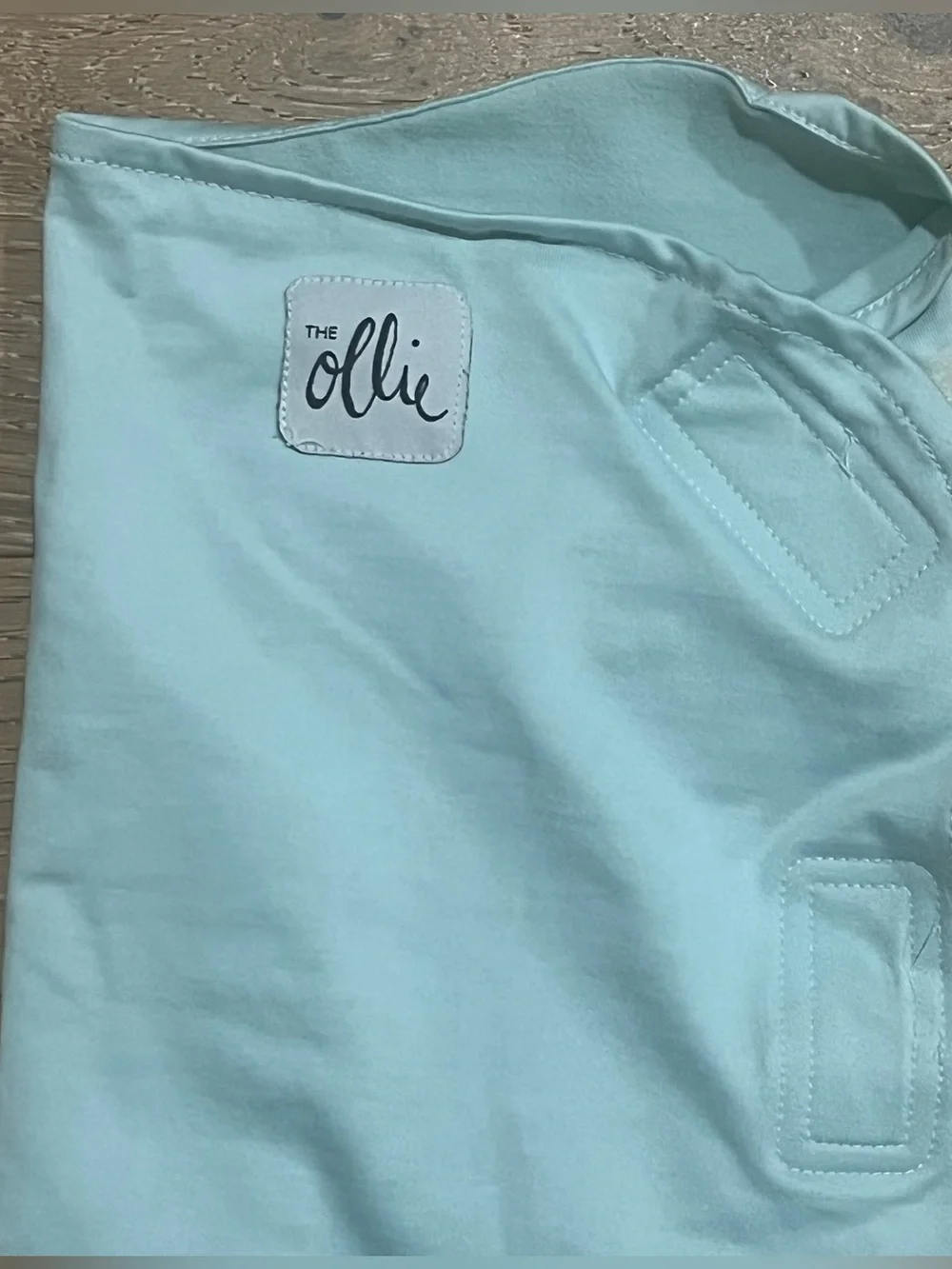 The Ollie Swaddle Sky Blue Adjustable Baby Swaddle One Size